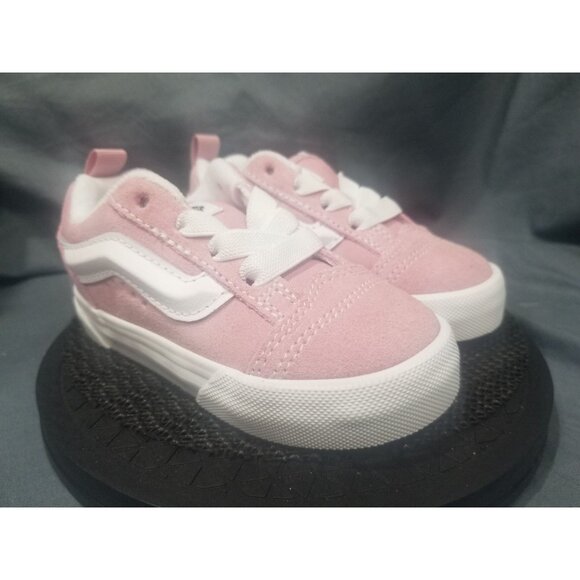 Vans Girls Knu School Sneakers Pink White Size 7 NEW NO BOX! - Picture 4 of 10